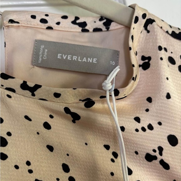 Everlane Satin Racerback Slip Dress (new with tags, size 10) - Picture 3 of 5